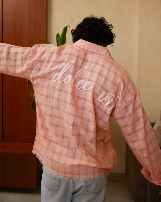 Peach Paloma Shirt