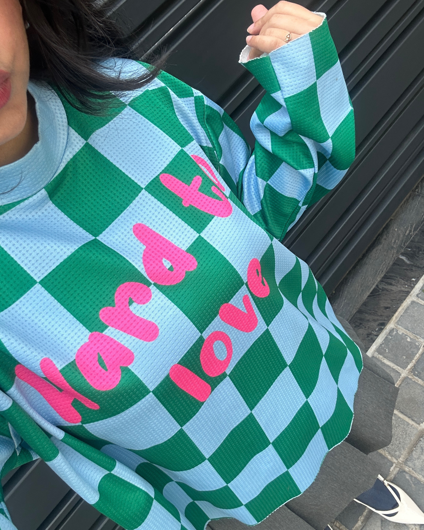 Hard to love waffle tee