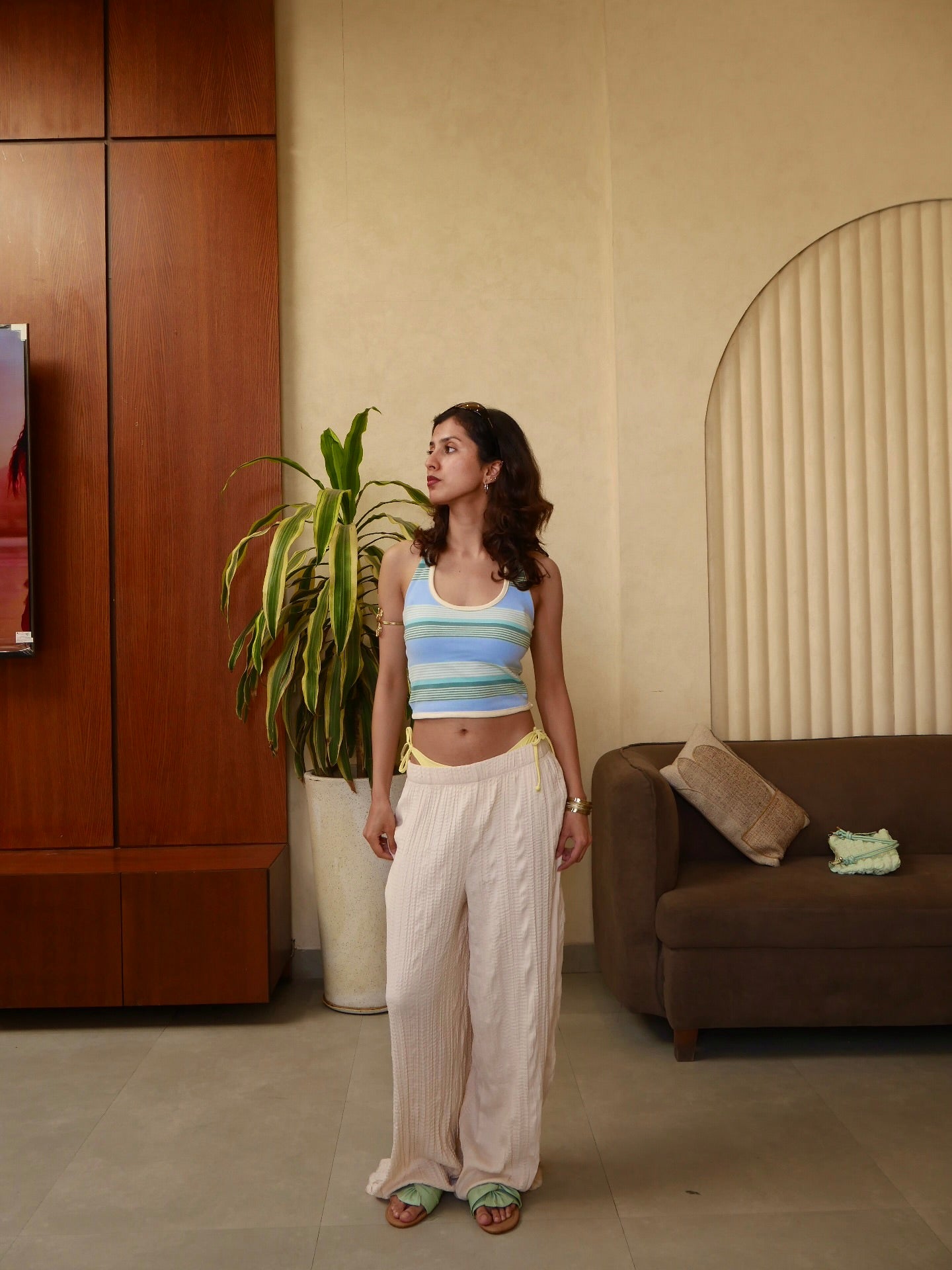 Blue Lagoon Halter Top