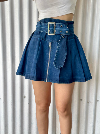 Denim Skort