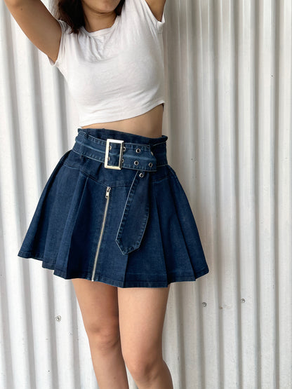 Denim Skort